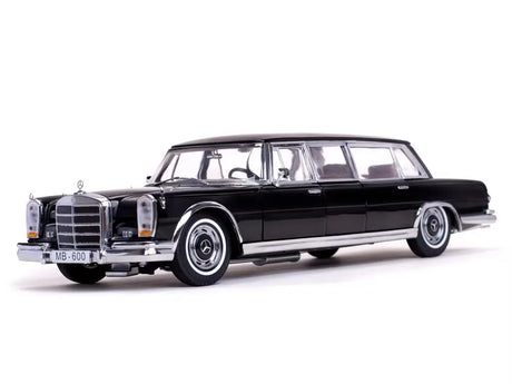 [SunStar] 1:18 Mercedes-Benz 1966 600 Pullman Limousine zwart modelauto Die-Cast
