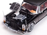 [SunStar] 1:18 Mercedes-Benz 1966 600 Pullman Limousine zwart modelauto Die-Cast
