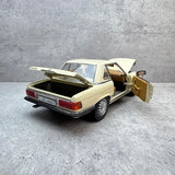 [SunStar] 1:18 Mercedes-Benz 1971 350 SL Yellow Model Car Die-Cast
