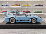[Timothy Pierre] 1:18 Porsche 2023 911 GT3 RS Sonderwunsch Blue Model Car Resin