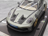 [Timothy Pierre] 1:18 Porsche 2023 911 GT3 RS Sonderwunsch Green Model Car Resin