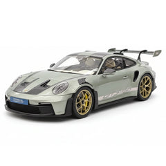 [Timothy Pierre] 1:18 Porsche 2023 911 GT3 RS Sonderwunsch Green Model Car Resin