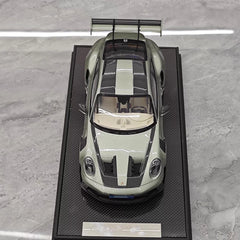 [Timothy Pierre] 1:18 Porsche 2023 911 GT3 RS Sonderwunsch Green Model Car Resin