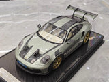 [Timothy Pierre] 1:18 Porsche 2023 911 GT3 RS Sonderwunsch Green Model Car Resin
