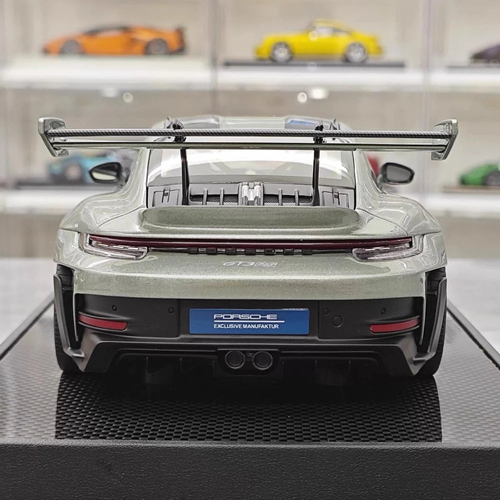 [Timothy Pierre] 1:18 Porsche 2023 911 GT3 RS Sonderwunsch Green Model Car Resin