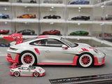[Timothy Pierre] 1:18 Porsche 2023 911 GT3 RS Sonderwunsch Pink Model Car Resin
