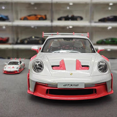 [Timothy Pierre] 1:18 Porsche 2023 911 GT3 RS Sonderwunsch rose voiture miniature Resin
