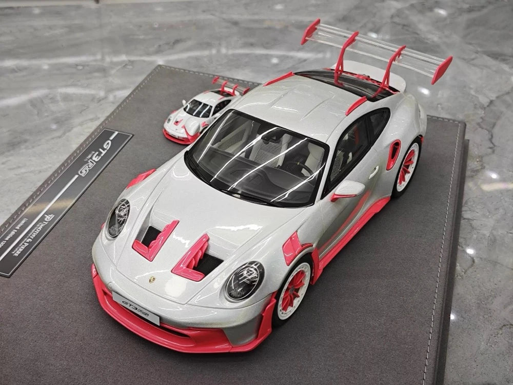 [Timothy Pierre] 1:18 Porsche 2023 911 GT3 RS Sonderwunsch Pink Model Car Resin