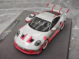 [Timothy Pierre] 1:18 Porsche 2023 911 GT3 RS Sonderwunsch Pink Model Car Resin
