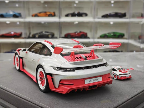 [Timothy Pierre] 1:18 Porsche 2023 911 GT3 RS Sonderwunsch Pink Model Car Resin