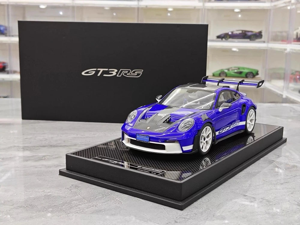 [Timothy Pierre] 1:18 Porsche 2023 911 GT3 RS Sonderwunsch Purple Model Car Resin