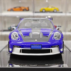 [Timothy Pierre] 1:18 Porsche 2023 911 GT3 RS Sonderwunsch Purple Model Car Resin