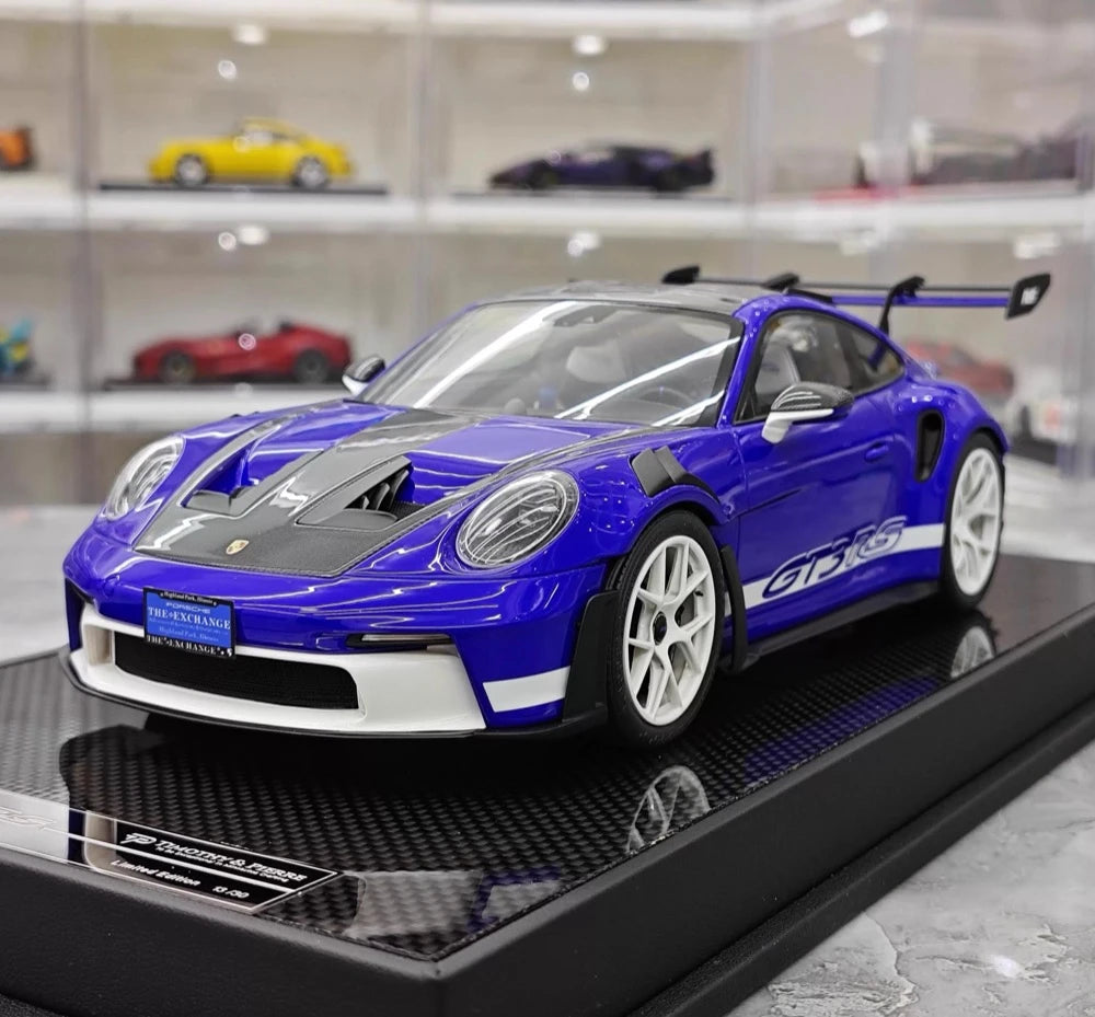 [Timothy Pierre] 1:18 Porsche 2023 911 GT3 RS Sonderwunsch Purple Model Car Resin