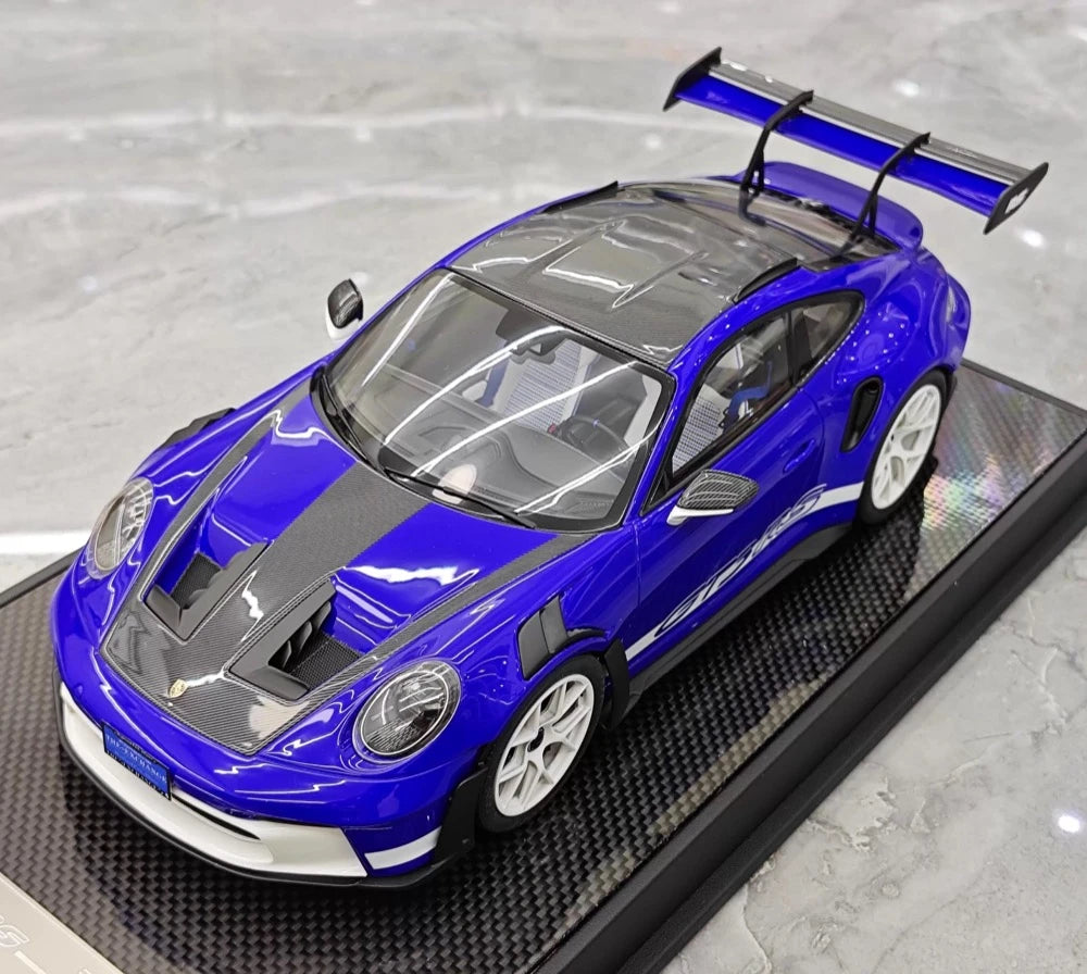 [Timothy Pierre] 1:18 Porsche 2023 911 GT3 RS Sonderwunsch Purple Model Car Resin