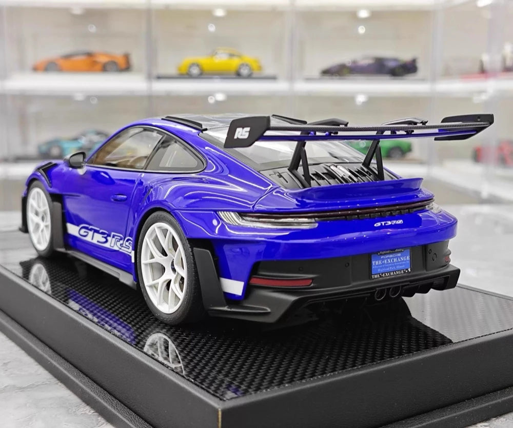 [Timothy Pierre] 1:18 Porsche 2023 911 GT3 RS Sonderwunsch Purple Model Car Resin