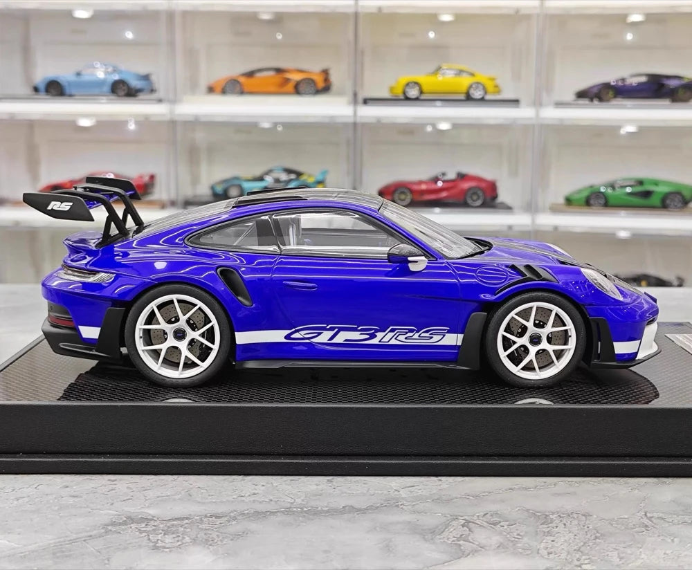 [Timothy Pierre] 1:18 Porsche 2023 911 GT3 RS Sonderwunsch Purple Model Car Resin
