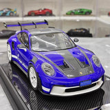 [Timothy Pierre] 1:18 Porsche 2023 911 GT3 RS Sonderwunsch Purple Model Car Resin