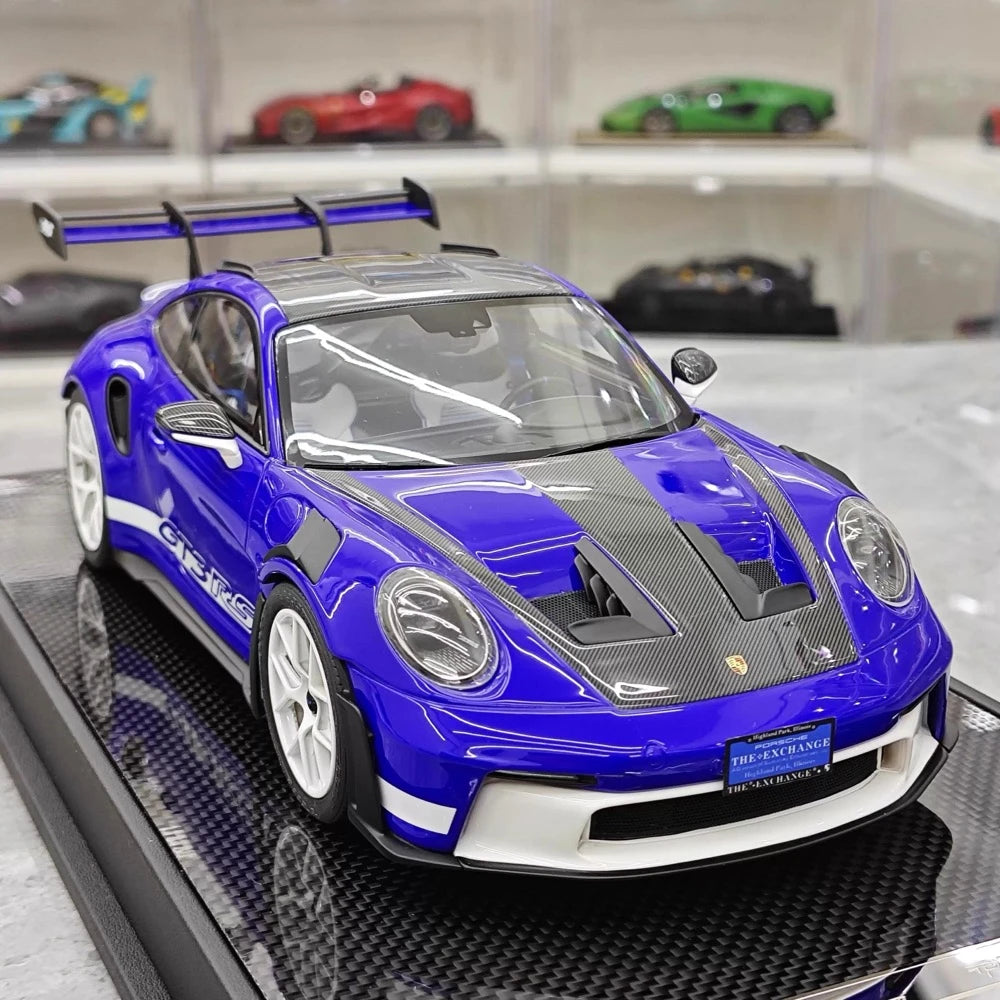 [Timothy Pierre] 1:18 Porsche 2023 911 GT3 RS Sonderwunsch Purple Model Car Resin