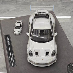 [Timothy Pierre] 1:18 Porsche 2023 911 GT3 RS Sonderwunsch Silver Model Car Resin
