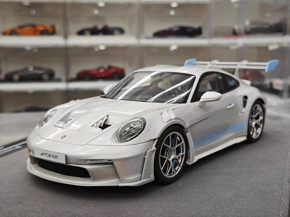 [Timothy Pierre] 1:18 Porsche 2023 911 GT3 RS Sonderwunsch シルバー モデルカー レジン