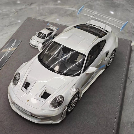 [Timothy Pierre] 1:18 Porsche 2023 911 GT3 RS Sonderwunsch Silver Model Car Resin