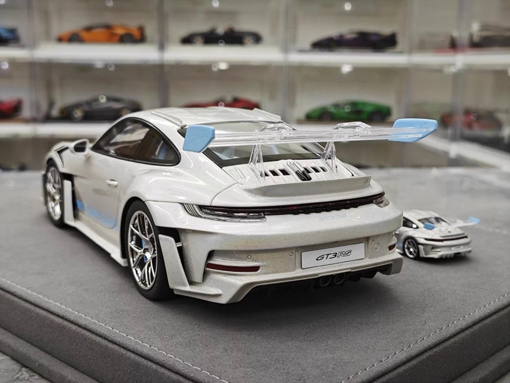 [Timothy Pierre] 1:18 Porsche 2023 911 GT3 RS Sonderwunsch シルバー モデルカー レジン
