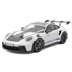 [Timothy Pierre] 1:18 Porsche 2023 911 GT3 RS Sonderwunsch White Model Car Resin