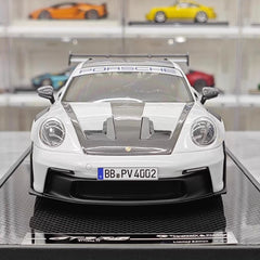 [Timothy Pierre] 1:18 Porsche 2023 911 GT3 RS Sonderwunsch White Model Car Resin