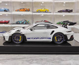 [Timothy Pierre] 1:18 Porsche 2023 911 GT3 RS Sonderwunsch blanc voiture miniature Resin
