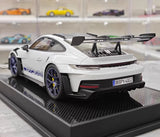 [Timothy Pierre] 1:18 Porsche 2023 911 GT3 RS Sonderwunsch blanc voiture miniature Resin
