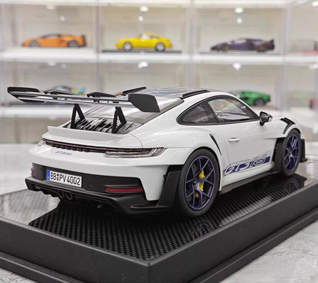 [Timothy Pierre] 1:18 Porsche 2023 911 GT3 RS Sonderwunsch White Model Car Resin