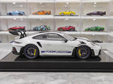 [Timothy Pierre] 1:18 Porsche 2023 911 GT3 RS Sonderwunsch blanc voiture miniature Resin