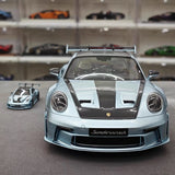 [Timothy Pierre] 1:18 Porsche 2023 911 GT3 RS Sonderwunsch Ice Blue Model Car Resin