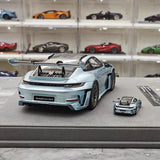 [Timothy Pierre] 1:18 Porsche 2023 911 GT3 RS Sonderwunsch Ice Blue Model Car Resin