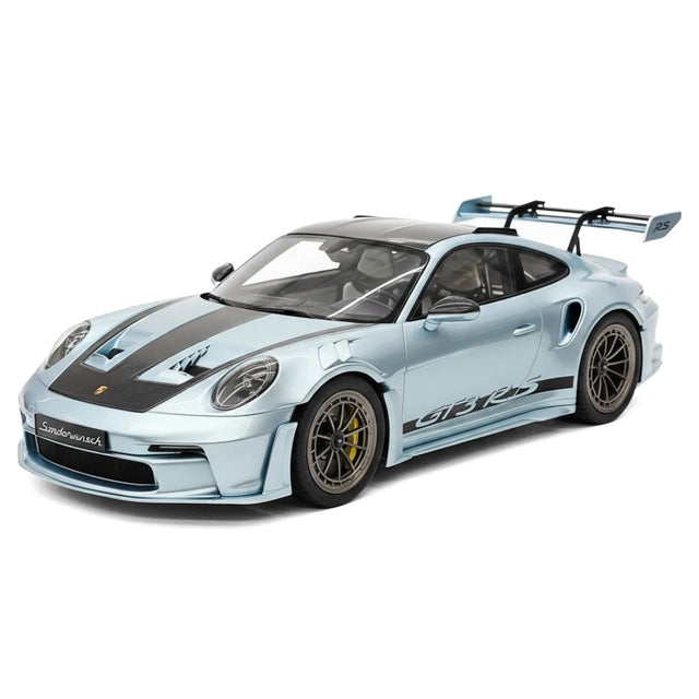 [Timothy Pierre] 1:18 Porsche 2023 911 GT3 RS Sonderwunsch Ice Blue Model Car Resin