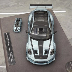 [Timothy Pierre] 1:18 Porsche 2023 911 GT3 RS Sonderwunsch Ice Blue Model Car Resin