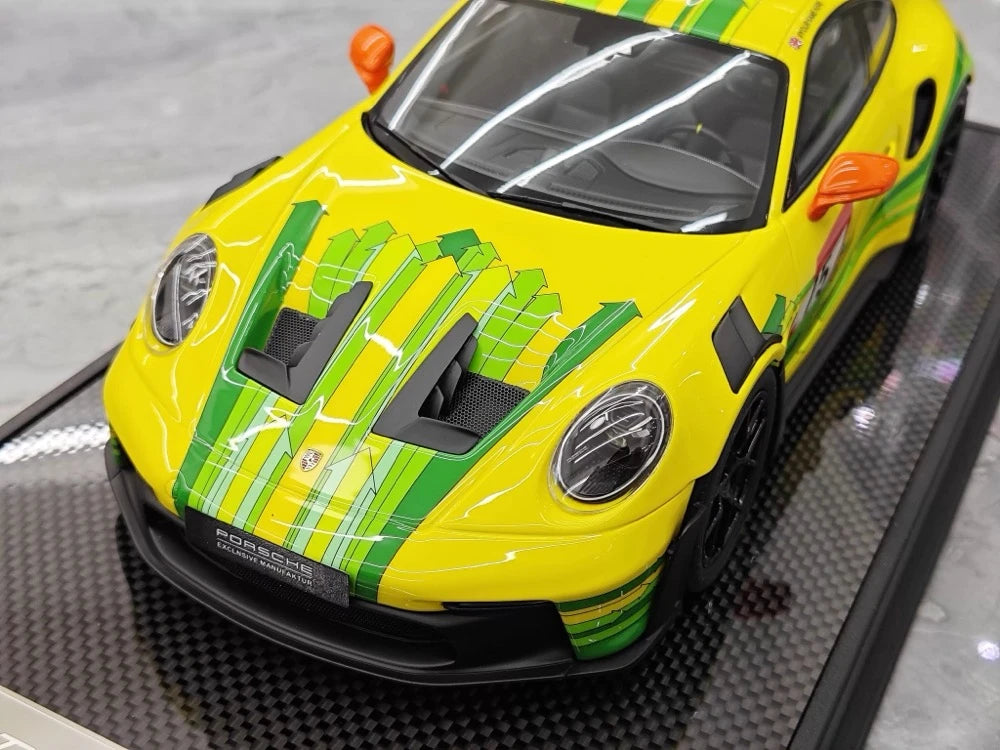 [Timothy Pierre] 1:18 Porsche 2023 992 GT3 RS Weissach Package Model Car Resin