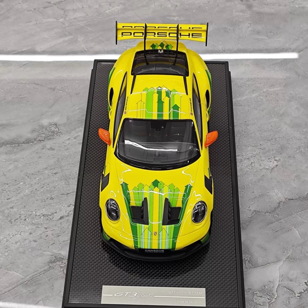 [Timothy Pierre] 1:18 Porsche 2023 992 GT3 RS Weissach Package Model Car Resin