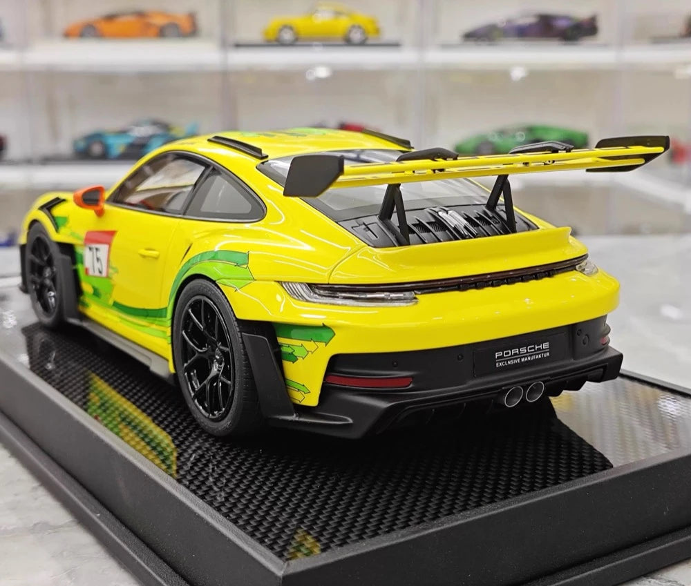 [Timothy Pierre] 1:18 Porsche 2023 992 GT3 RS Weissach Package Model Car Resin