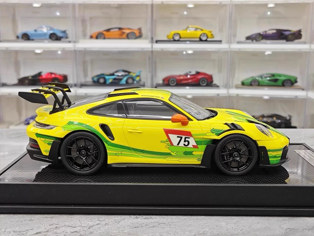 [Timothy Pierre] 1:18 Porsche 2023 992 GT3 RS Weissach Package Model Car Resin