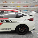 [Top Speed] 1:18 Honda 2023 Civic Type R FL5 Red Model Car Resin