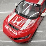 [Top Speed] 1:18 Honda 2023 Civic Type R FL5 Red Model Car Resin