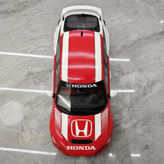 [Top Speed] 1:18 Honda 2023 Civic Type R FL5 rosso modellino di auto resina
