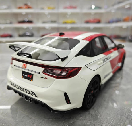 [Top Speed] 1:18 Honda 2023 Civic Type R FL5 Red Model Car Resin