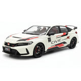 [Top Speed] 1:18 Honda 2023 Civic Type R FL5 ホワイト モデルカー レジン