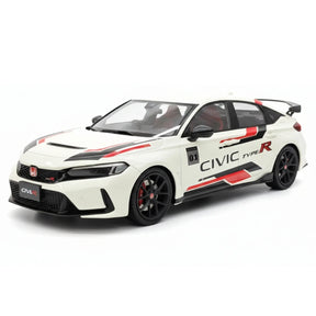 [Top Speed] 1:18 Honda 2023 Civic Type R FL5 ホワイト モデルカー レジン