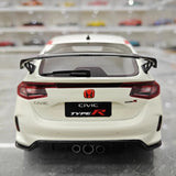 [Top Speed] 1:18 Honda 2023 Civic Type R FL5 ホワイト モデルカー レジン