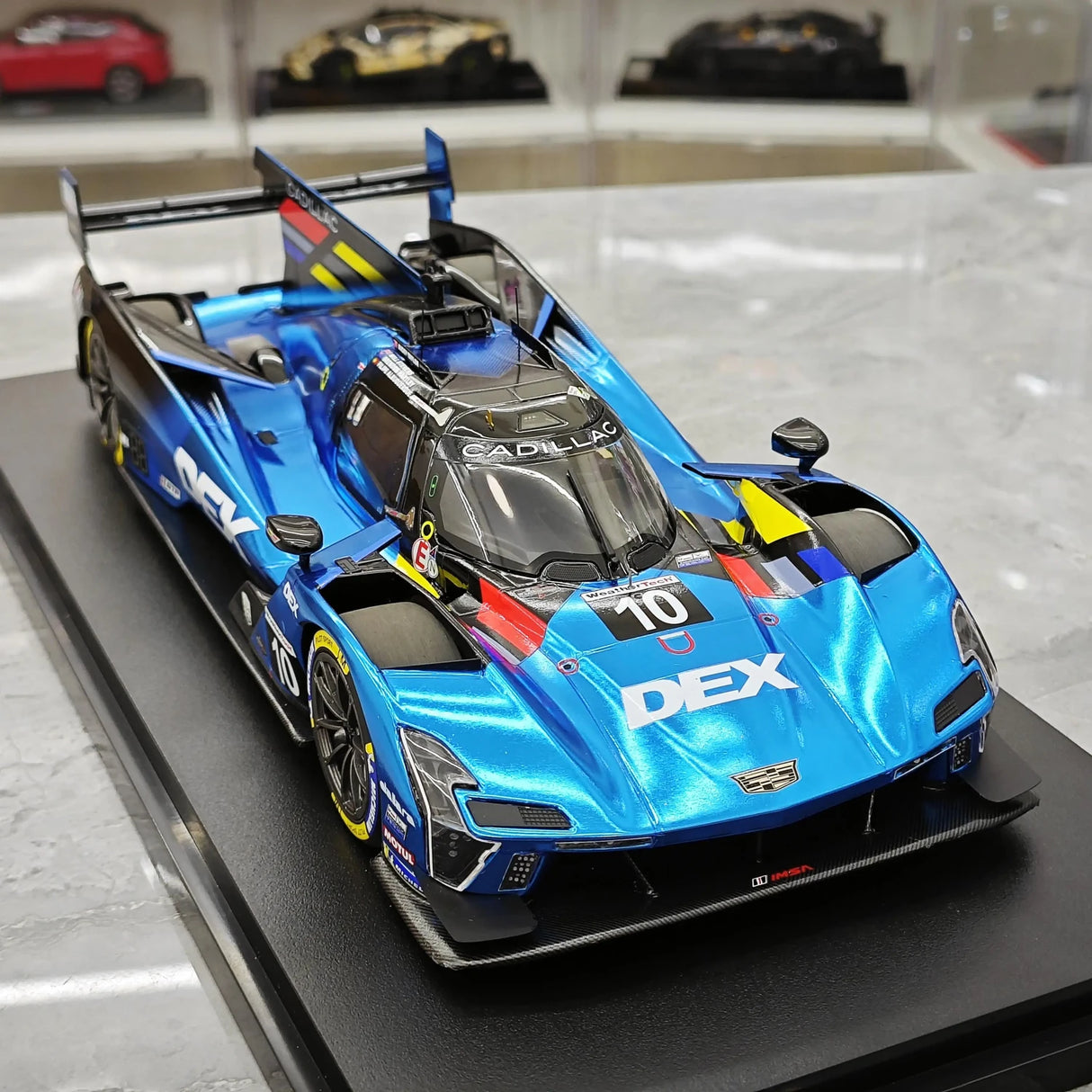 Cadillac 2025 V-Series.R #10 Cadillac Wayne Taylor Racing Rolex 24 at Daytona 1:18 resin model car by Top Speed - view 10