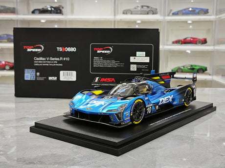 Cadillac 2025 V-Series.R #10 Cadillac Wayne Taylor Racing Rolex 24 at Daytona 1:18 resin model car by Top Speed - view 12