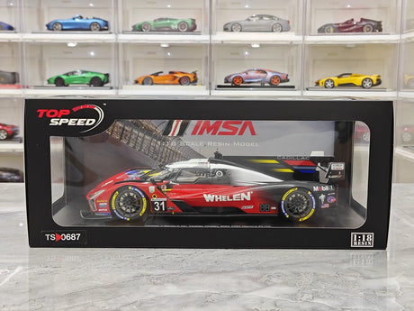Cadillac 2025 V-Series.R #31 Cadillac Whelen Rolex 24 at Daytona 1:18 resin model car by Top Speed - view 12